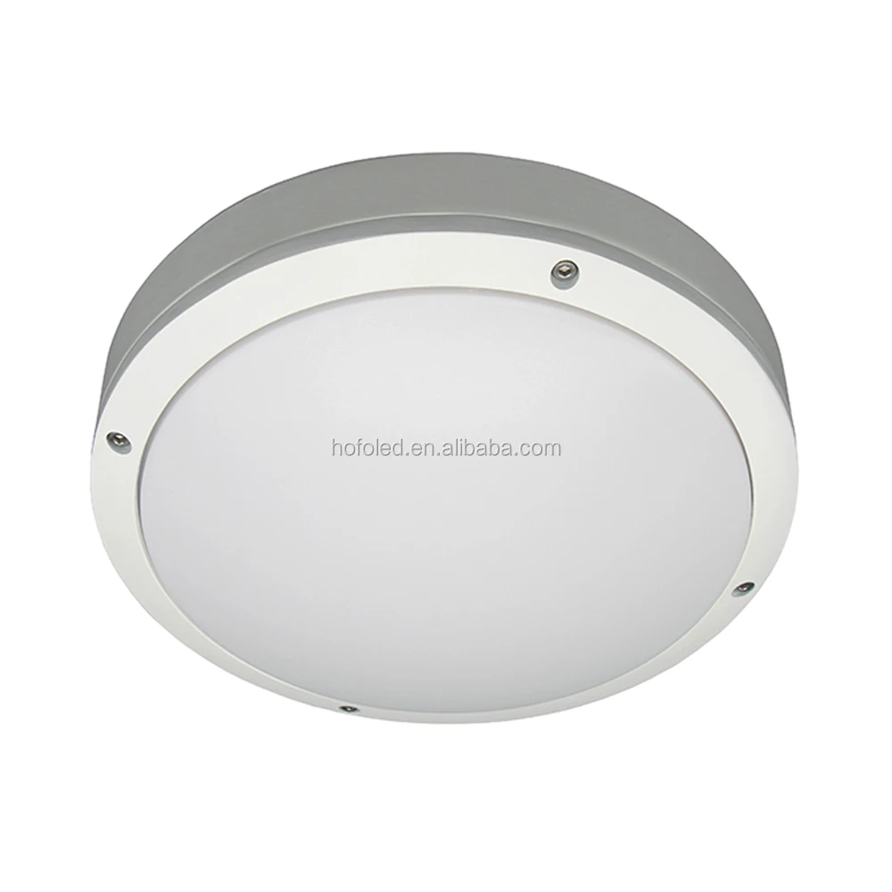 

High Lumens Stair Garden Outside Building Wall Mounted Waterproof Bulkhead Light Round Modern Outdoor LED Wall Light