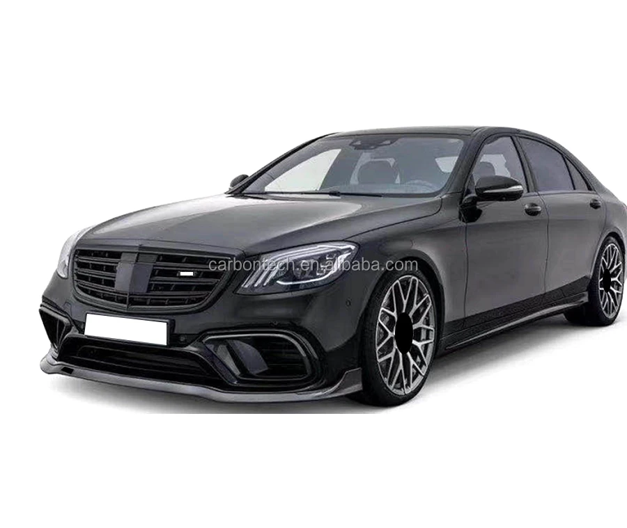 W222 Body Kit Rear S Class W222 B700 Style Body Kit New Includes S63 S65 Exhaust Pipes ...