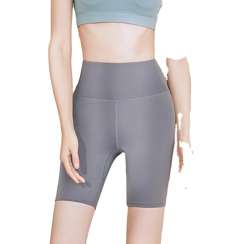

European Style Home Flexible Sports Pants Women Sexy Hip Lift Slim Fit Yoga Shorts Close Fitting Household Simple Leggings