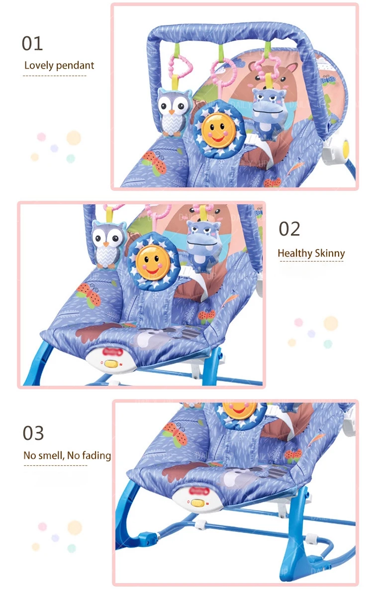 Bouncer Chair For Baby Modern Baby Sleeping Chair With Music And Vibration Function Baby Bouncer