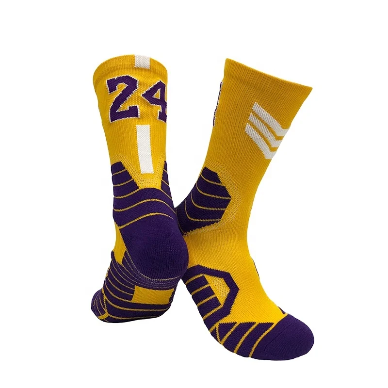 

Factory Supply Basketball Socks and NFL Football Socks Sport Socks for Men, Stock design or custom design
