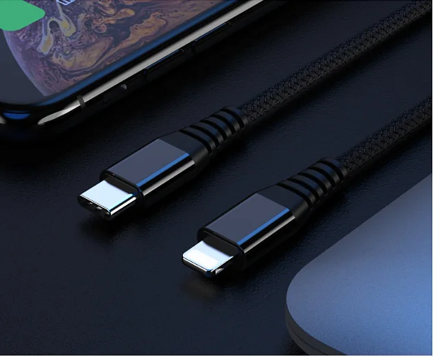 LAIMODA18W PD phone charger cable fast charging cables data cable for iphone charger type c wholesale for iphone cable - ANKUX.COM