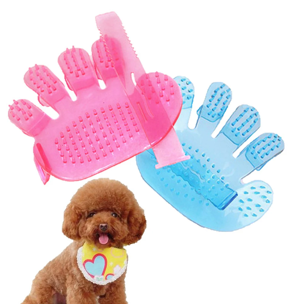 

Pet Glove Grooming Glove Cat Hair Deshedding Brush Gloves Dog Comb For Cats Bath Clean Massage Hair Remover brushes Gentle