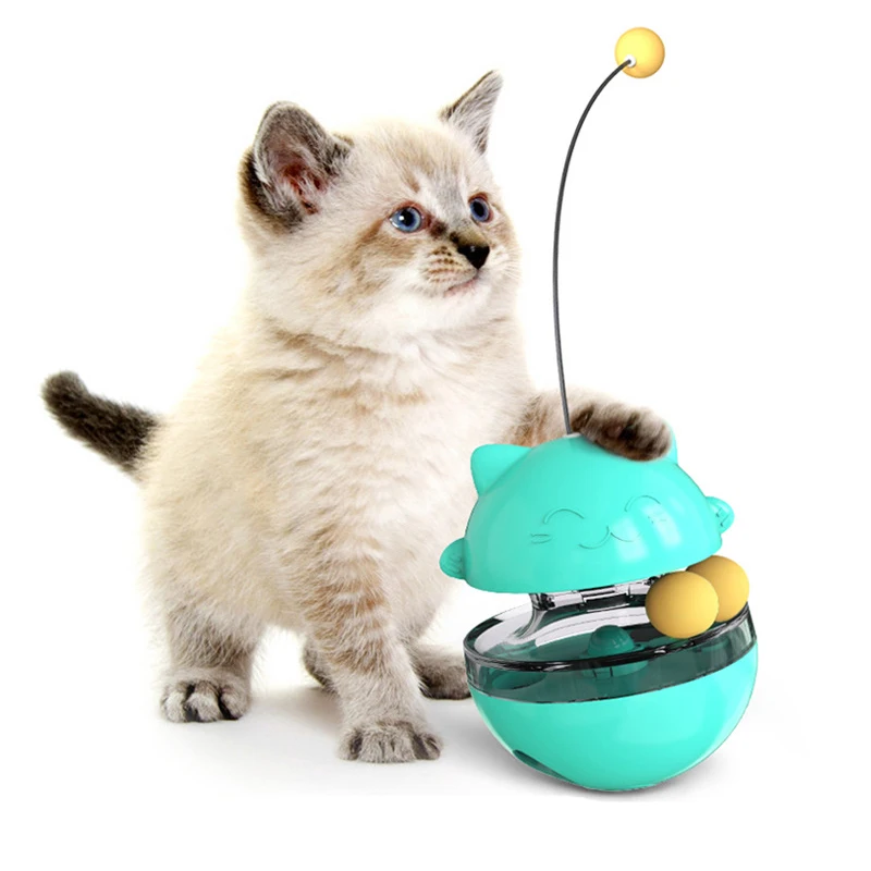 

Eco-Friendly Plastic Funny Pet Sticks Smart Interactive Cat Toy Interactive Cat Treat Toy 360 Degree Cat Toy Interactive, Customized