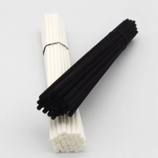 

4mm 3mm Black Synthetic Diffuser Sticks Fiber Reed Sticks air freshener with box