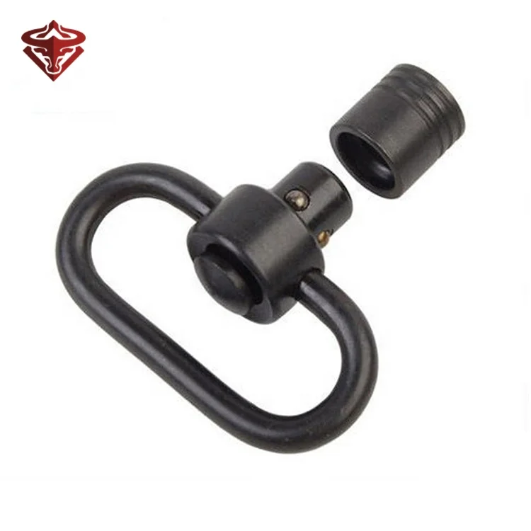 

Tactical QD Quick Release Detach Push Button rifle Sling Swivel Adapter With Bases