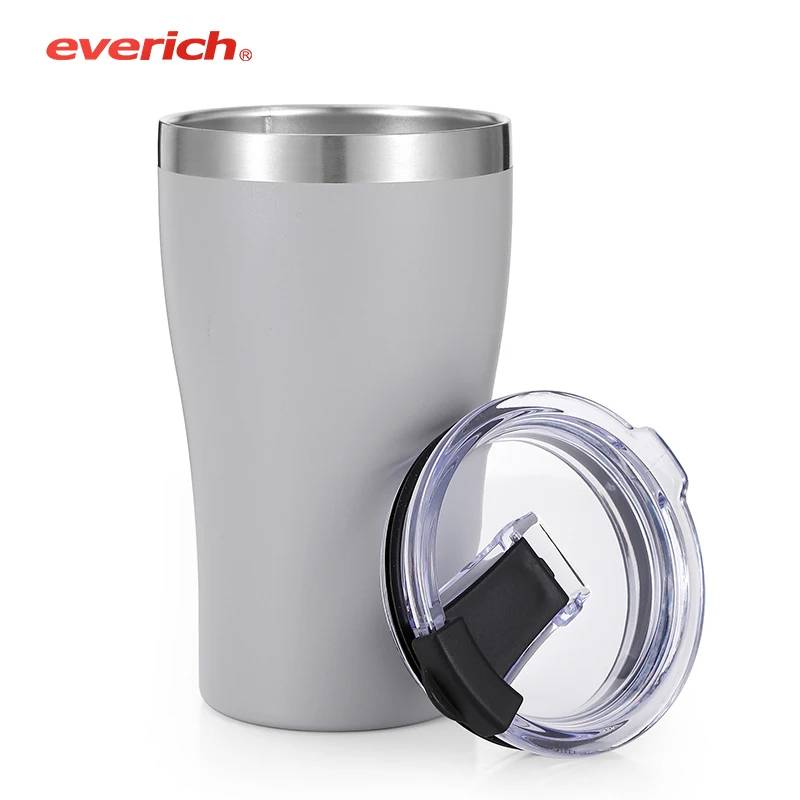 

Everich Free Sample BPA Free 500ml custom logo and color beer tumblers stainless steel vacuum insulated with lids, Customized color