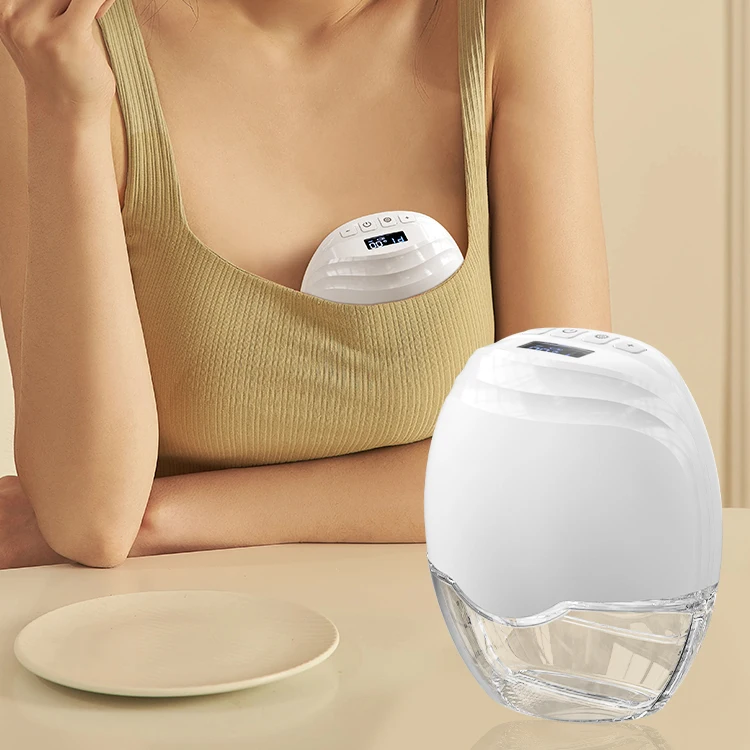 

Hot Sell Hands Free Electric Breast Pump extractor de leche portatil Wearable Breast Pump