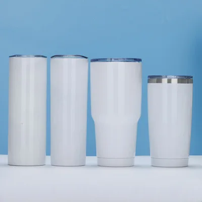

20OZ Portable Thermal Insulation Sublimation Stainless Steel Straight Car Cup Support Customization, Customized color