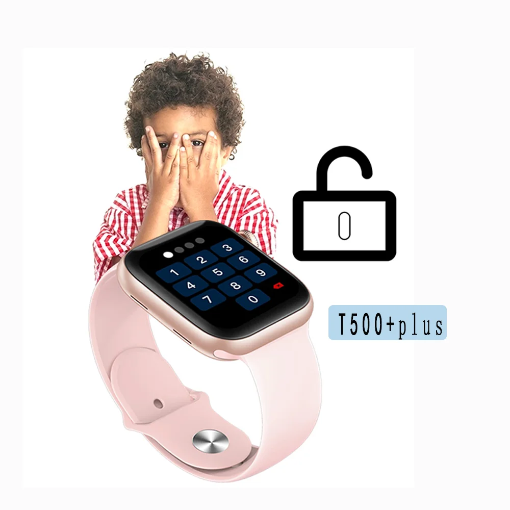 

Free Shipping 1 Sample OK 1.75 Inch Full Screen Waterproof Smart watchs T500 Plus Smartwatch For Android IOS Phone