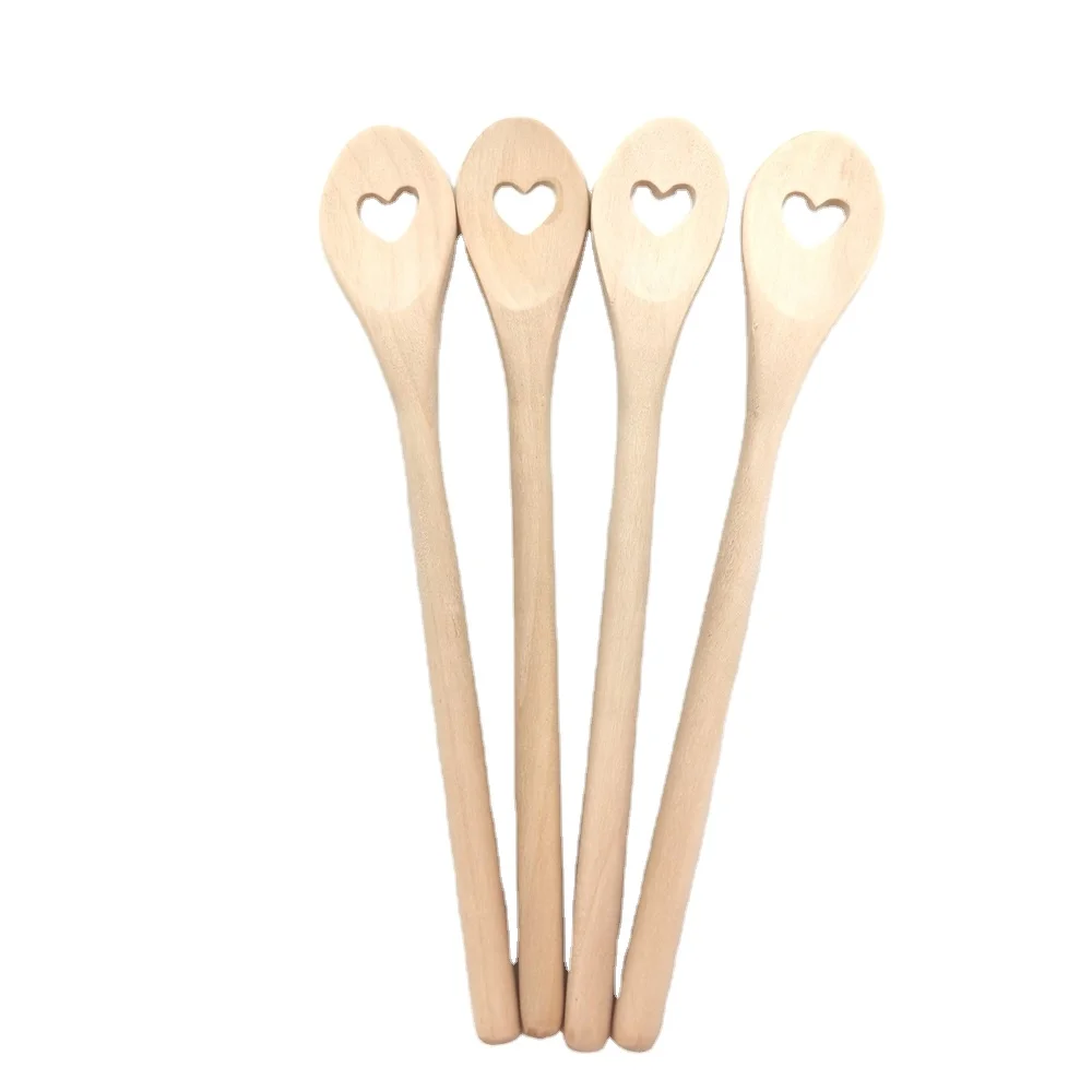 

Wholesale Mini Wooden Spoon Kitchen Cooking Teaspoon Condiment Utensil Coffee Spoon Kids Ice Cream Tableware, Wood