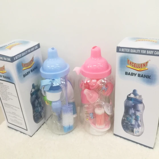 

Big bank baby feeding bottle set, Customized color