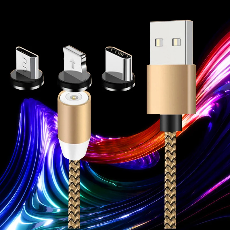 

Free Shipping Wholesale High Quality 3 in 1 Connectors Magnetic Usb Cable Charging Cable For Smartphone