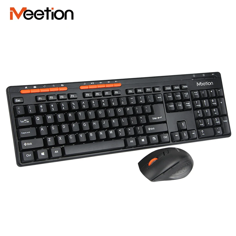 

Cheapest Unique 2.4g wireless Keyboard And Mouse Combo for Meetion