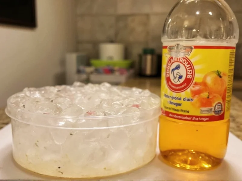 Simple fruit fly trap using apple cider vinegar and dish soap