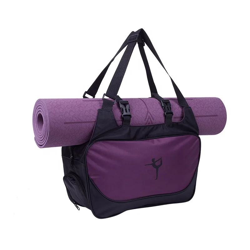 

Durable Low MOQ 50Pcs customize oxford waterproof yoga mat bag, cheap yoga mat carry bag for women, Blue;pink;green;orange;purple