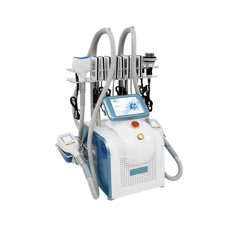 

Hot selling fat reduction machine cryo facial equipment 5 handles skin cool for double chin removal