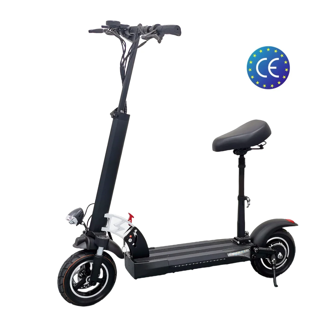 

New Arrival Electric Scooter 10" Off-Road Tires 800W Motor 50-60Km Long Range 48V 15Ah Folding EScooter Electric Scooter Romania