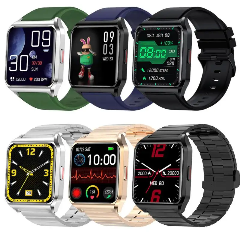 

New H60 Smart Watch Smart Heart Rate Sleep Monitoring Payment Wireless Call Sports Body Temperature Smart Watch, Multi