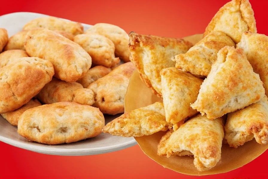 Colorful array of filling options for pastelillos and empanadillas