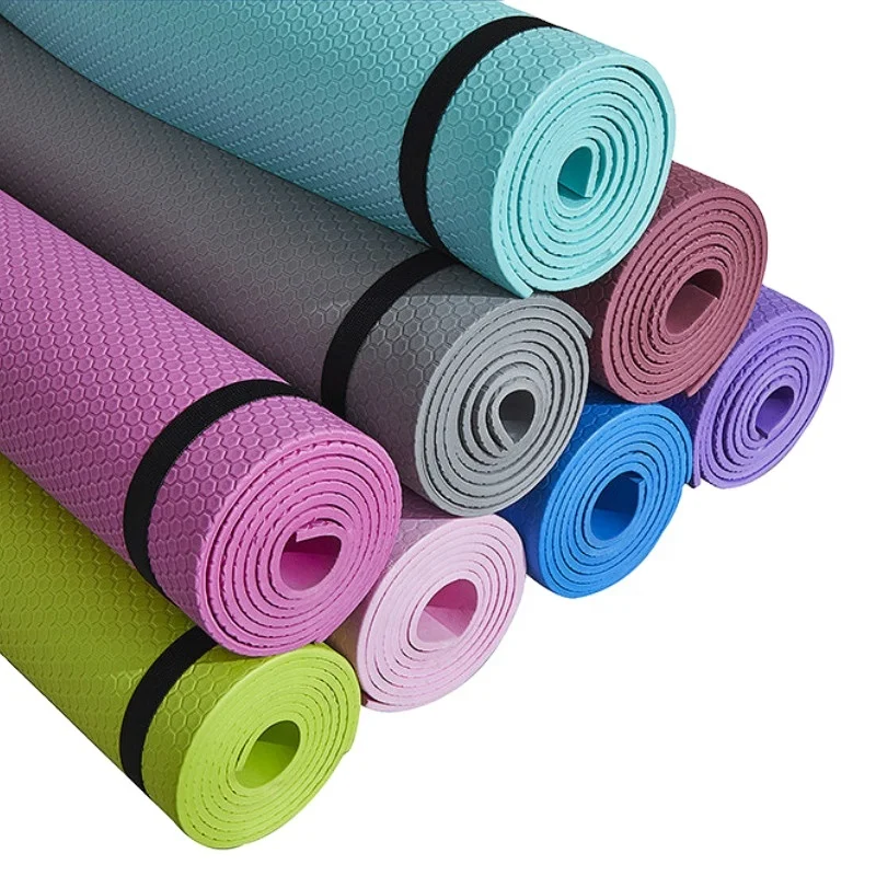 

TY Yoga Mat Anti-skid Sports Fitness Mat 3MM-6MM Thick EVA Comfort Foam yoga matt for Exercise, Yoga, and Pilates Gymnastics mat, Customized color