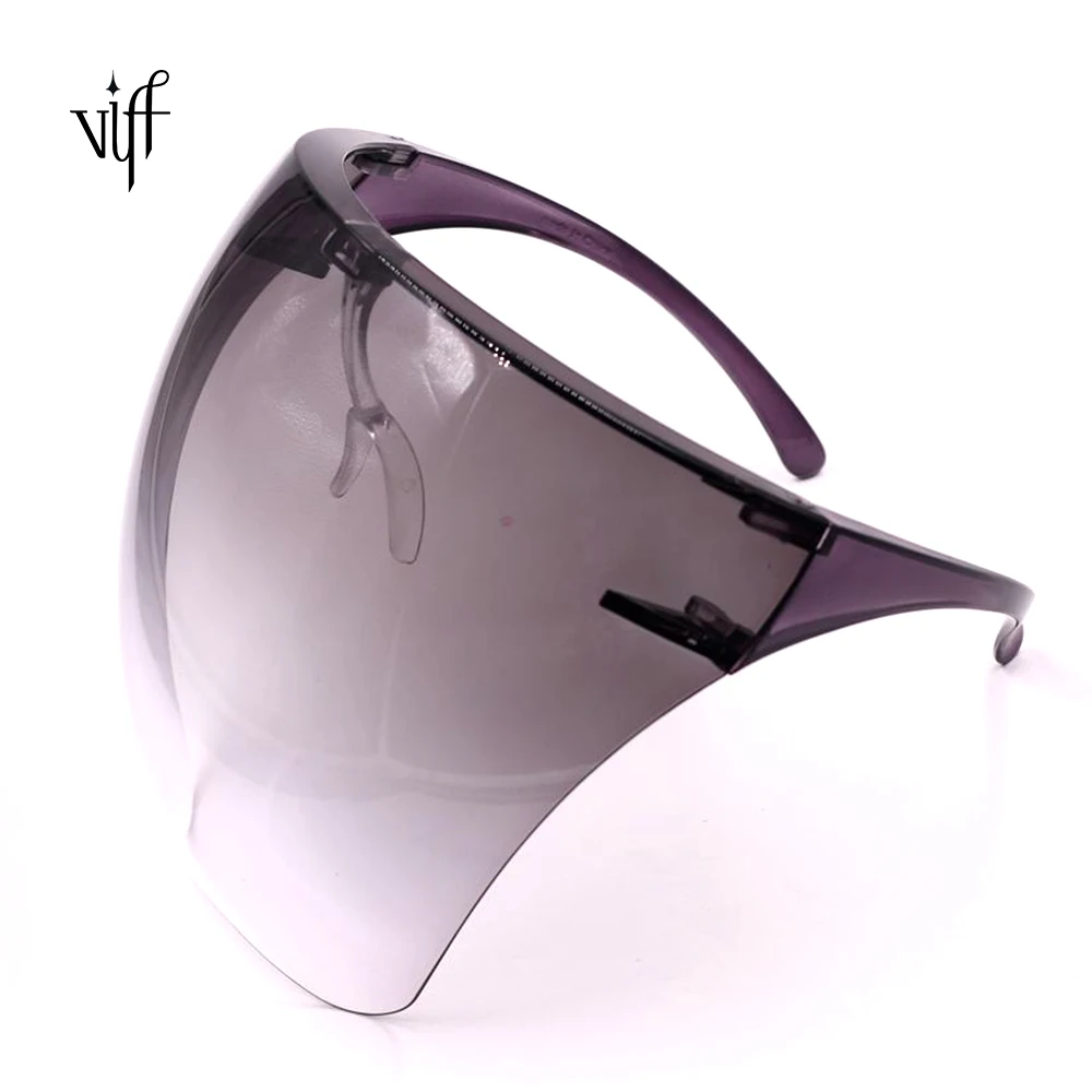 

2021 VIFF HP20480 New Plastic Full Transparent Sunglasses Acrylic Clear Anti Fog Plastic Glasses, Custom colors
