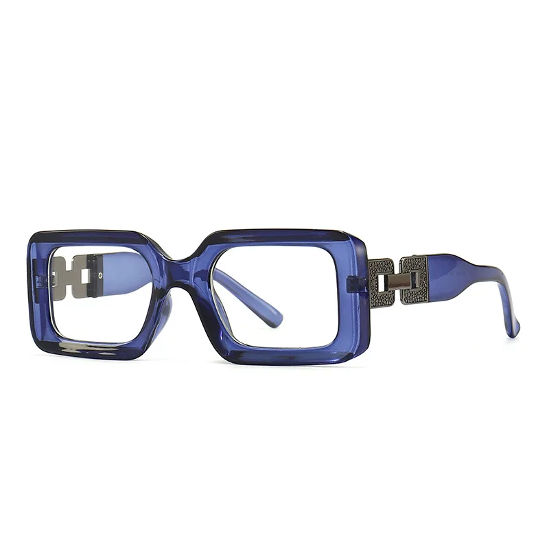 

Rectangle Retro Glasses Frames Anti Blue Men Women Brand Designer Optical Eyeglasses Fashion Eyewear Computer Glasses