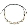 Vacation beautiful women beach holiday pearl conch natural sea shell necklace