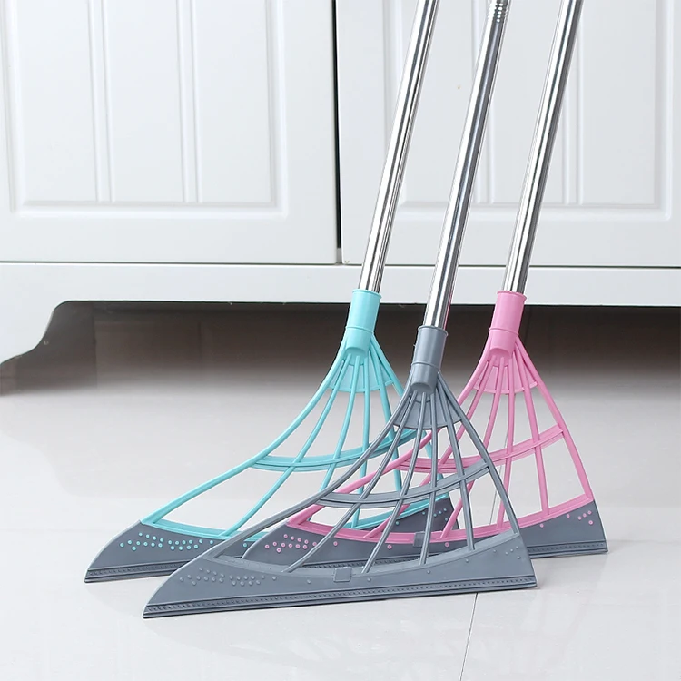

Silicone multifunction magic broom Rubber Broom Squeegee For Pet Hair
