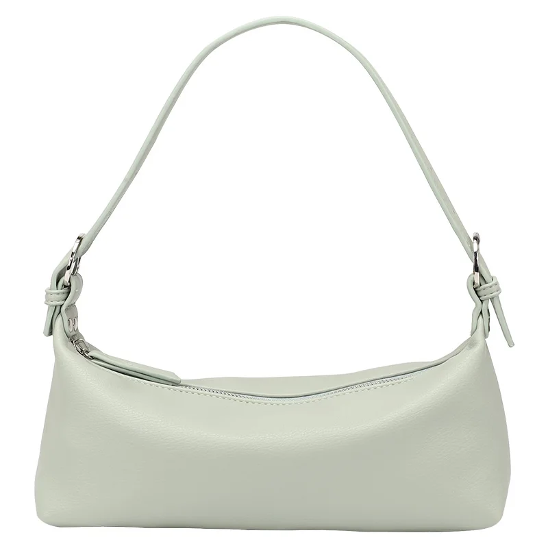 

Designer underarm bag female 2021 new trendy solid fashion handbag, Gray, green,white