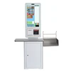 Restaurant 23.8 inch self service ordering payment kiosk touch screen self pay kiosk