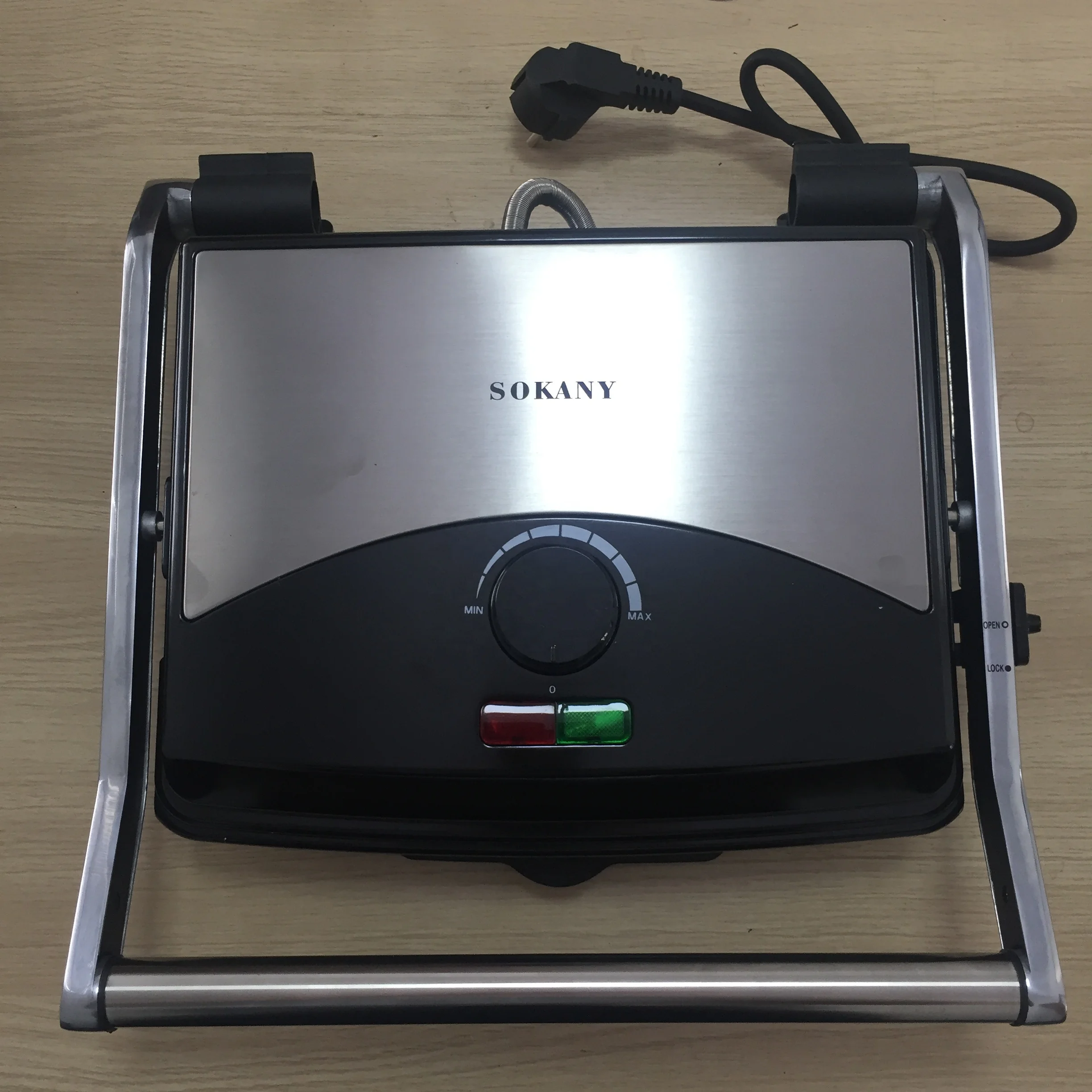 
Hot selling high power panini press grill sandwich machine 