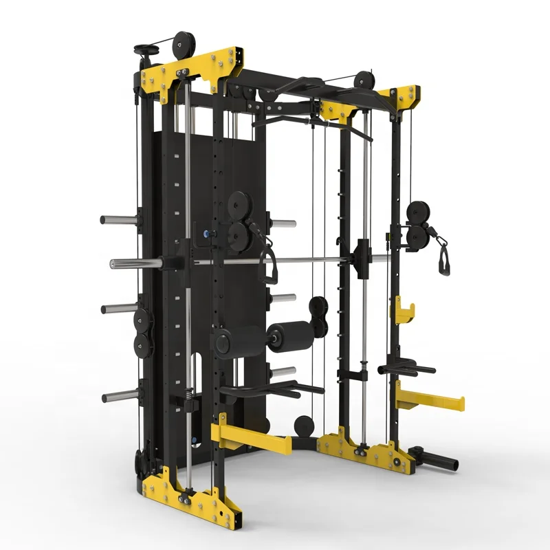 

GYM Use Fitness Equipment Multi functional Trainer Smith Machine for Body Building GYM Fitness smith machine for home use