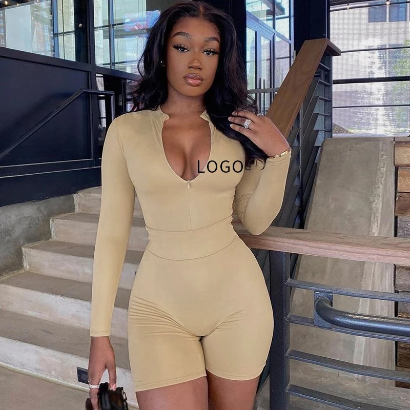 

Casual Style Two Piece Outfit Women Long Sleeve Stretchy Sportswear Female Slim Clothing