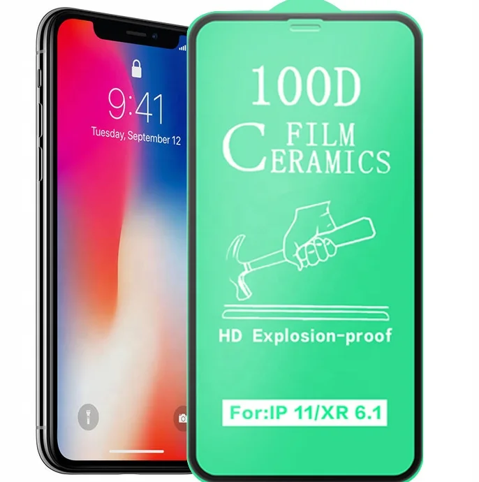 

100D Full Cover Anti Scratch Cell Phone 2.5D Ceramic Screen Protector For Redmi 9C
