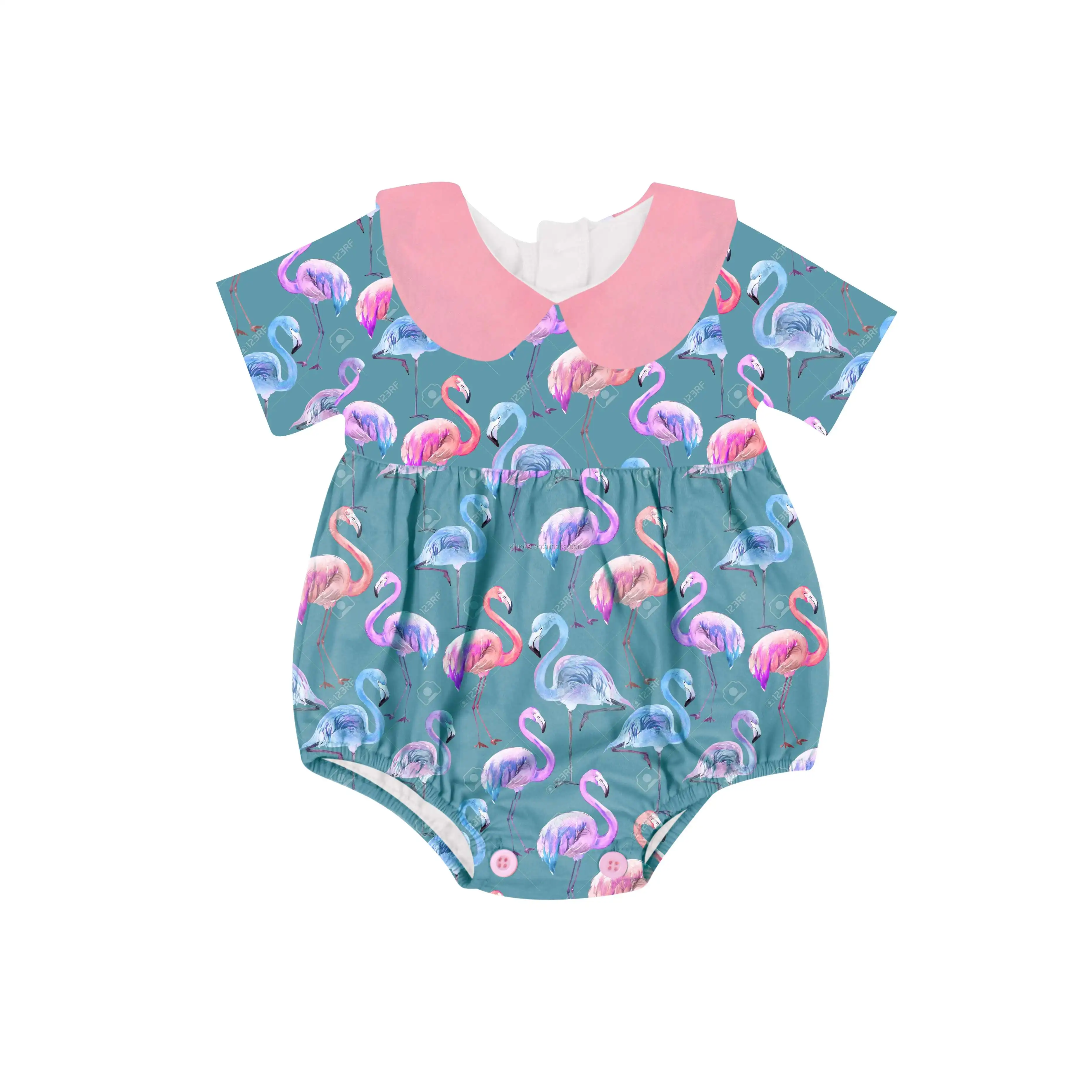 

Toddler Girls Romper Adorable Kids Romper Flamingo Baby Girls' Rompers, Picture