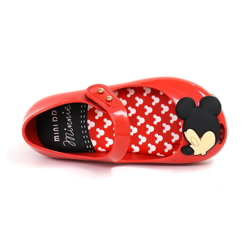 Kids Girl Toddler Mermaid Belle Mickey Minnie Summer Sandals Jelly Shoes Cosplay 