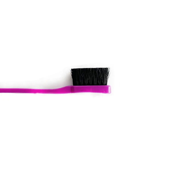 

Dazzling durable bamboo hair sideburns detail brush, Multicolor