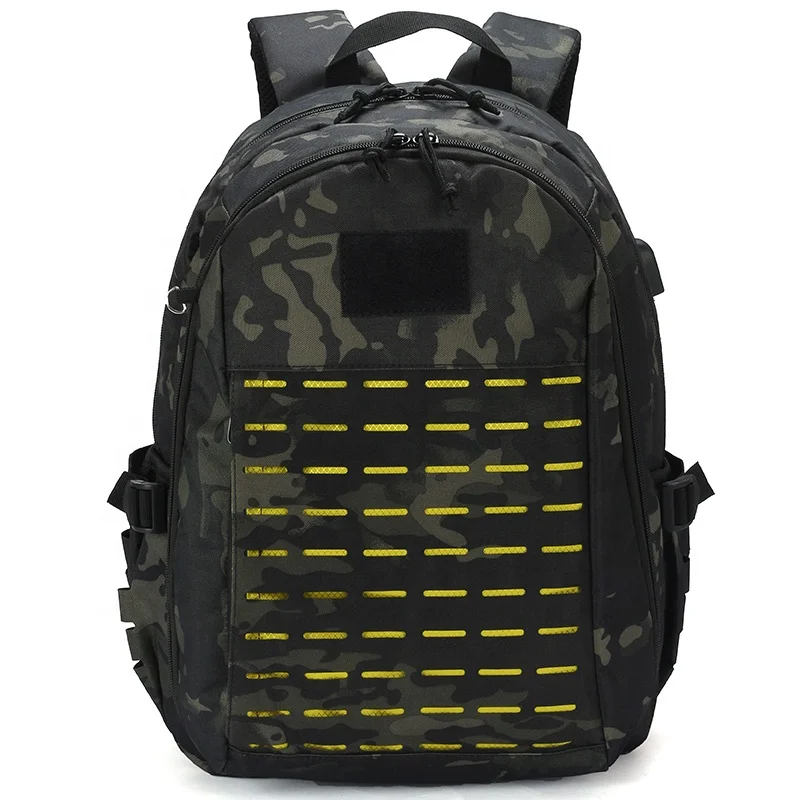 

LUPU Factory Price Waterproof Tactical Military Backpack Laptop Bag backpack with USB Charging port, 5 colors available