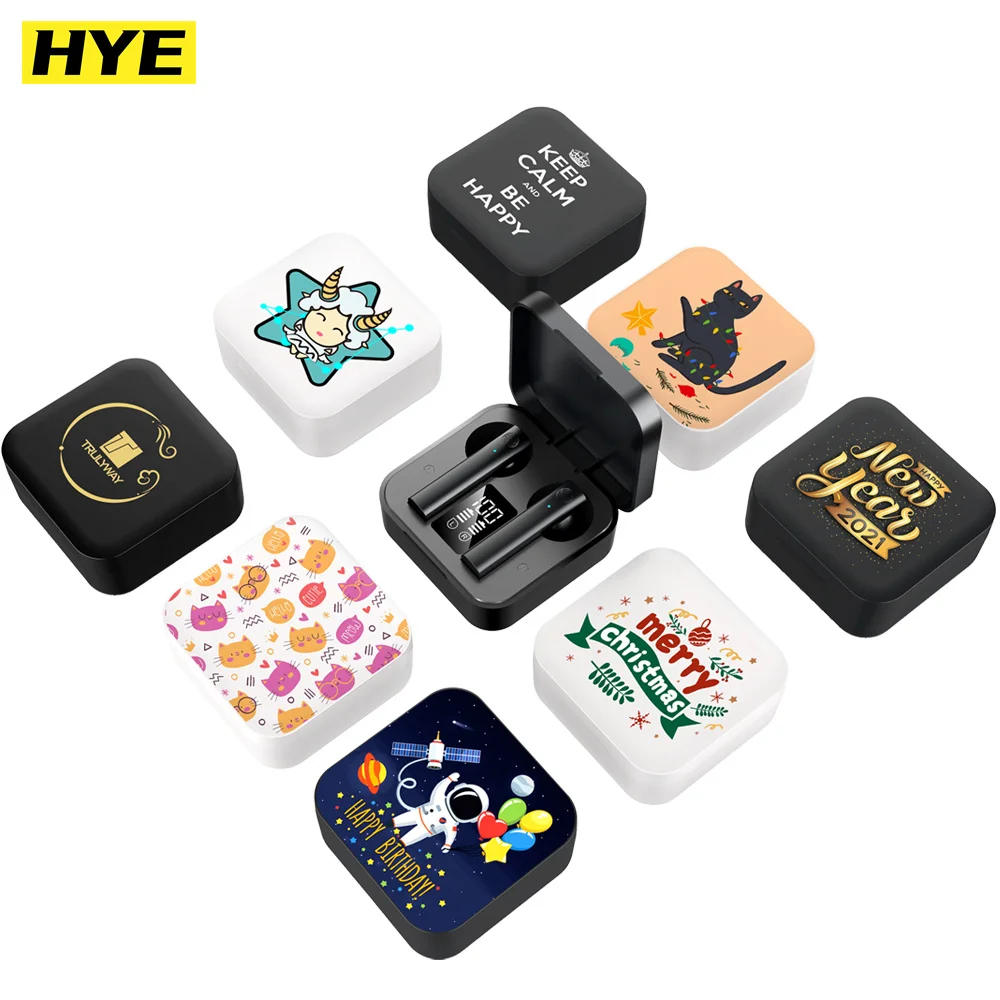 

Wireless Earbuds Drop Shipping BT Headphones Earphones TWS Deep Bass in Ear Waterproof with Microphone LED Display