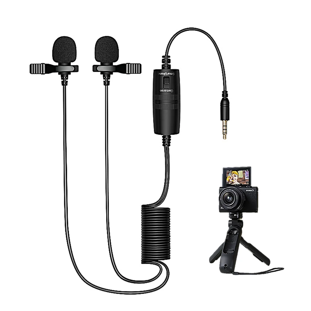 

2021 good price Omni-directional lavalier phone camera recording microphone