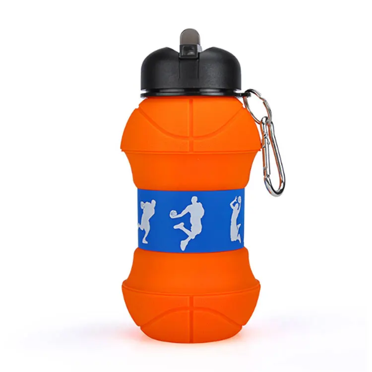 

Promotional Collapsible Silicone Outdoor Travel Water Sports Bottle