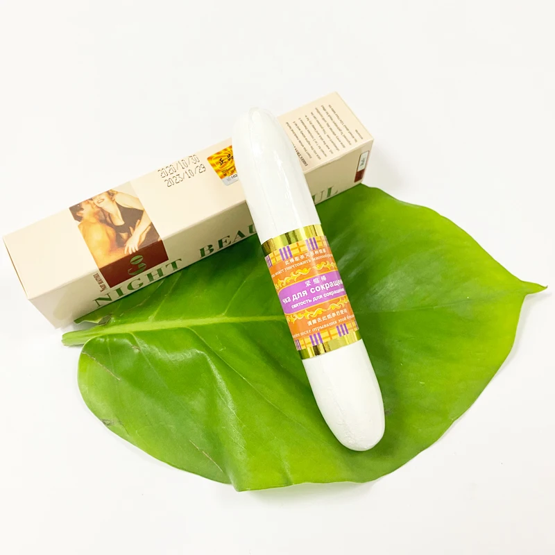 

Hot Sale Instantly Vaginal Tightening Stick for Tightening Natural Tight Rejuvenation, White pink customized