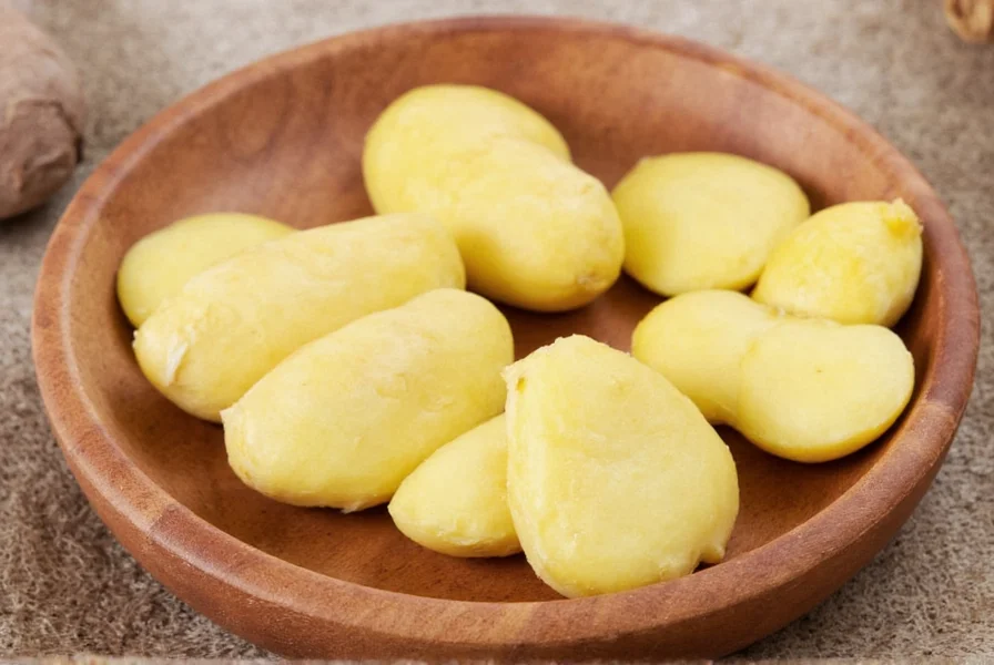 Fresh ginger root, ginger powder, and ginger tea displayed together for inflammation treatment