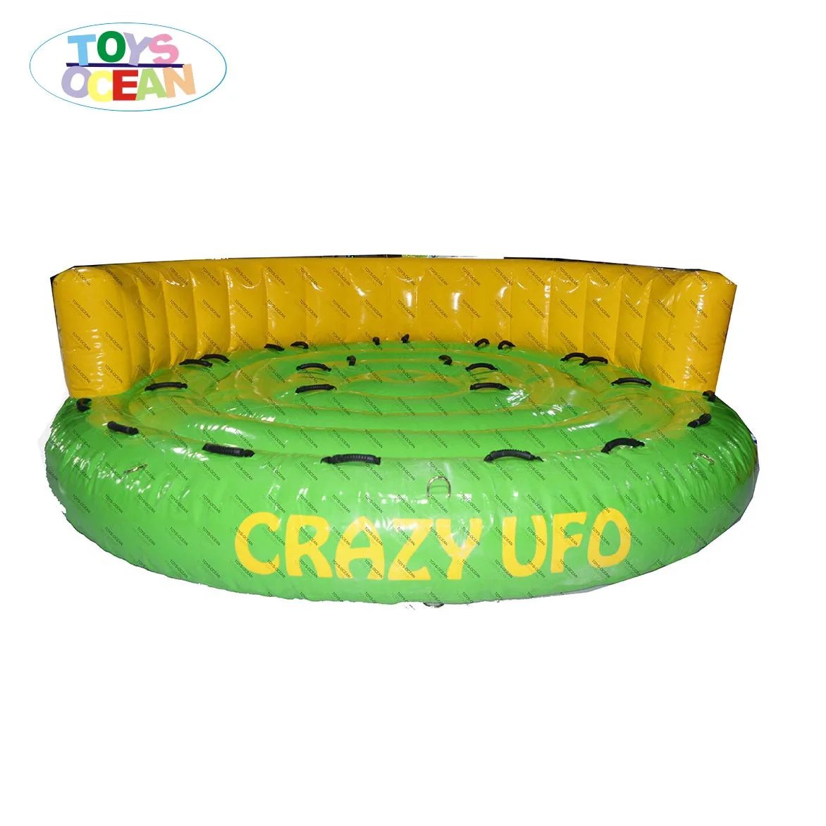 

2021 new Inflatable Disco Boat Motorized Inflatable Water Boat Inflatable Crazy Ufo Boat, Customized color