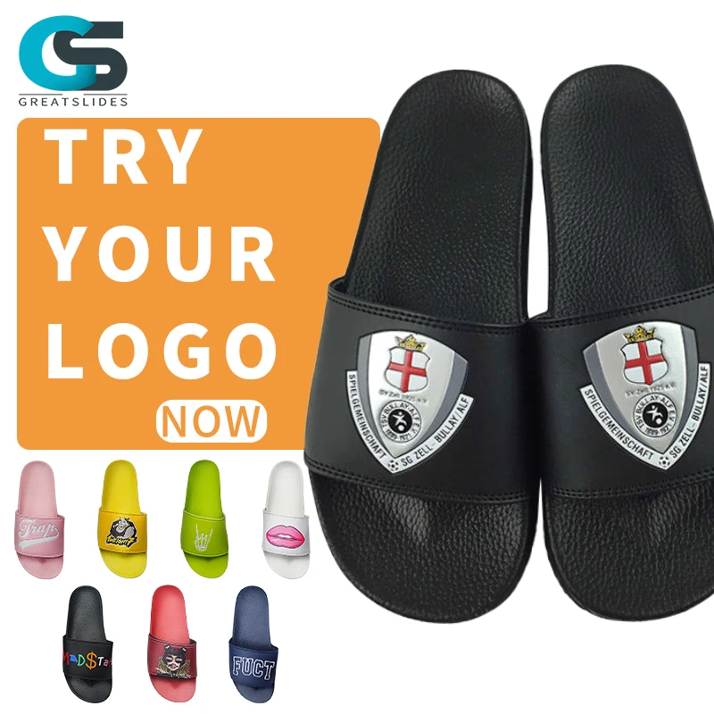 Greatslides Anti Skid 2025 Men Custom Slippers StrapsPantoufles Pour Hommes LuxeAnti Slip Slippers Gym