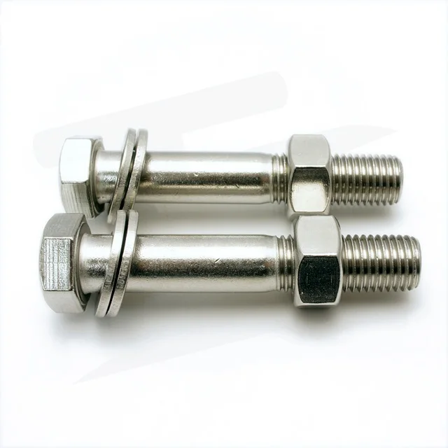 
AISI 304 Stainless Steel Bolts Nuts & Washers Grade A2-70 in Stock 