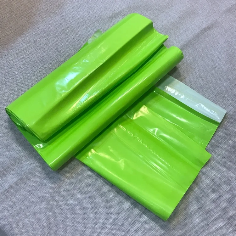 

Waterproof Custom Personalised Logo Biodegradable Plastic Shipping Mailing Bags purple green Yellow