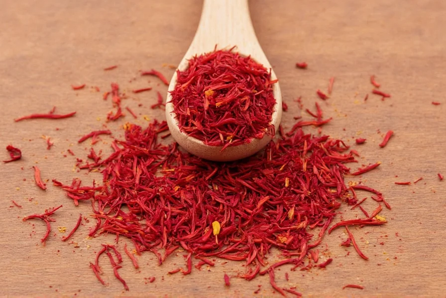 Color comparison showing authentic saffron threads releasing golden color versus fake saffron creating immediate orange-red hue in water