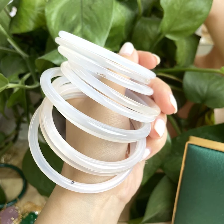 

Wholesale jade bangle whiteJade bangle bracelet bulk 2021 jade bracelet bangles jewelry women white jade jewelry